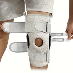 Heavy-Duty Knee Brace with Side Stabilizers