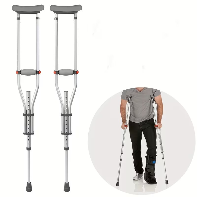 Adjustable Aluminum Universal Crutches
